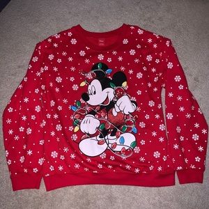 Christmas Sweater with Mickey Mouse
